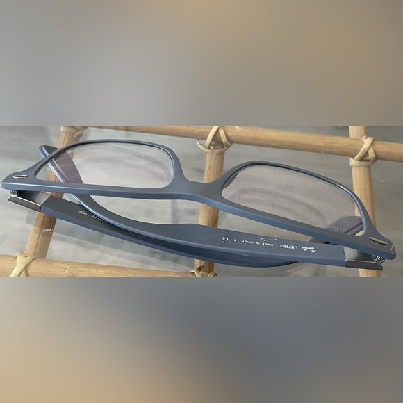 Gray Ray-Ban blue-light glasses with no prescription. - Picture 3 of 3